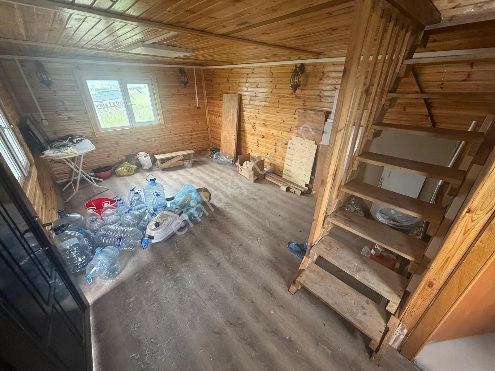 Akyurt Devlet Hast. Yakını İki Katlı Ahşap Ev+çardak 300m2 Bahçe — fotoğraf 11