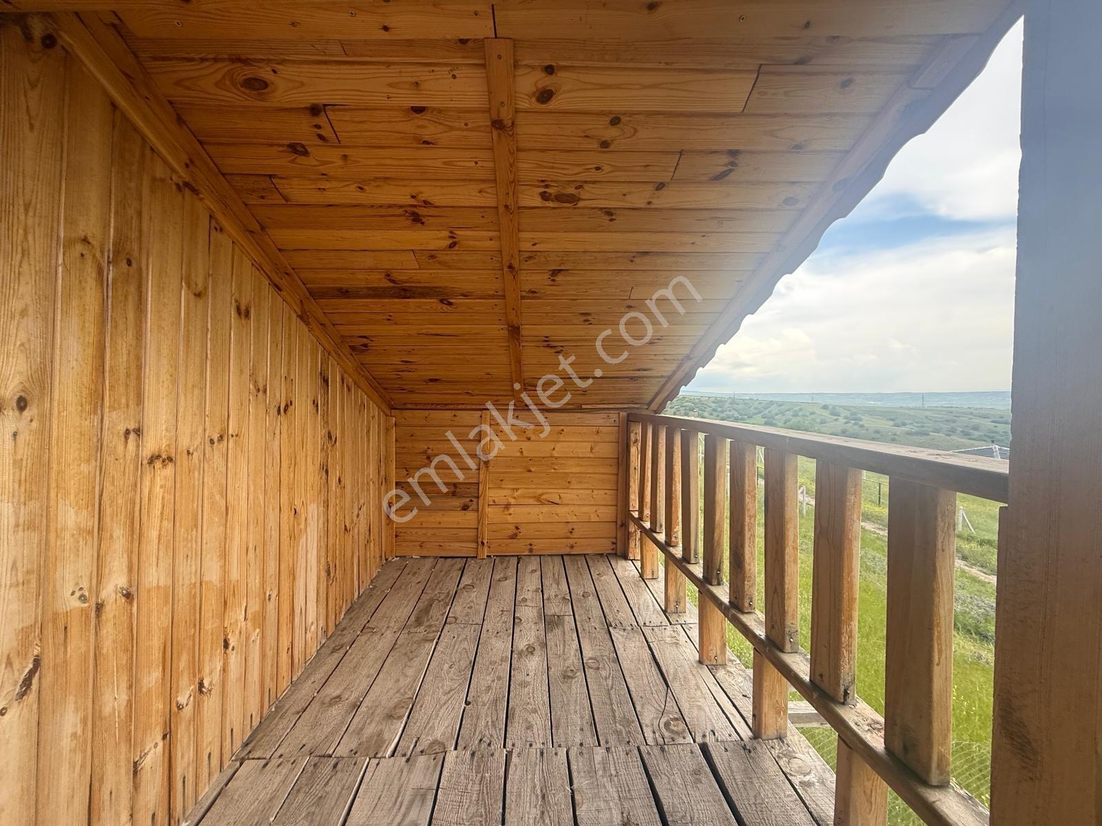 Akyurt Devlet Hast. Yakını İki Katlı Ahşap Ev+çardak 300m2 Bahçe — fotoğraf 16