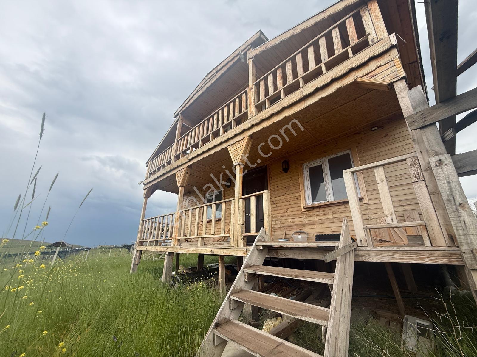 Akyurt Devlet Hast. Yakını İki Katlı Ahşap Ev+çardak 300m2 Bahçe — fotoğraf 20