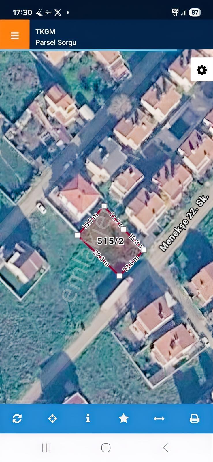 Merkez Gayrimenkulden Tekirdağ Yeniçiftlikte Satılık Arsa — fotoğraf 2