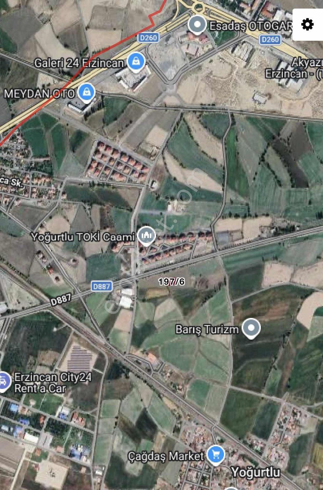 Remax Dem'den Havaalanı Yolu Üzerin De 693 M2 Satılık Arsa — fotoğraf 3