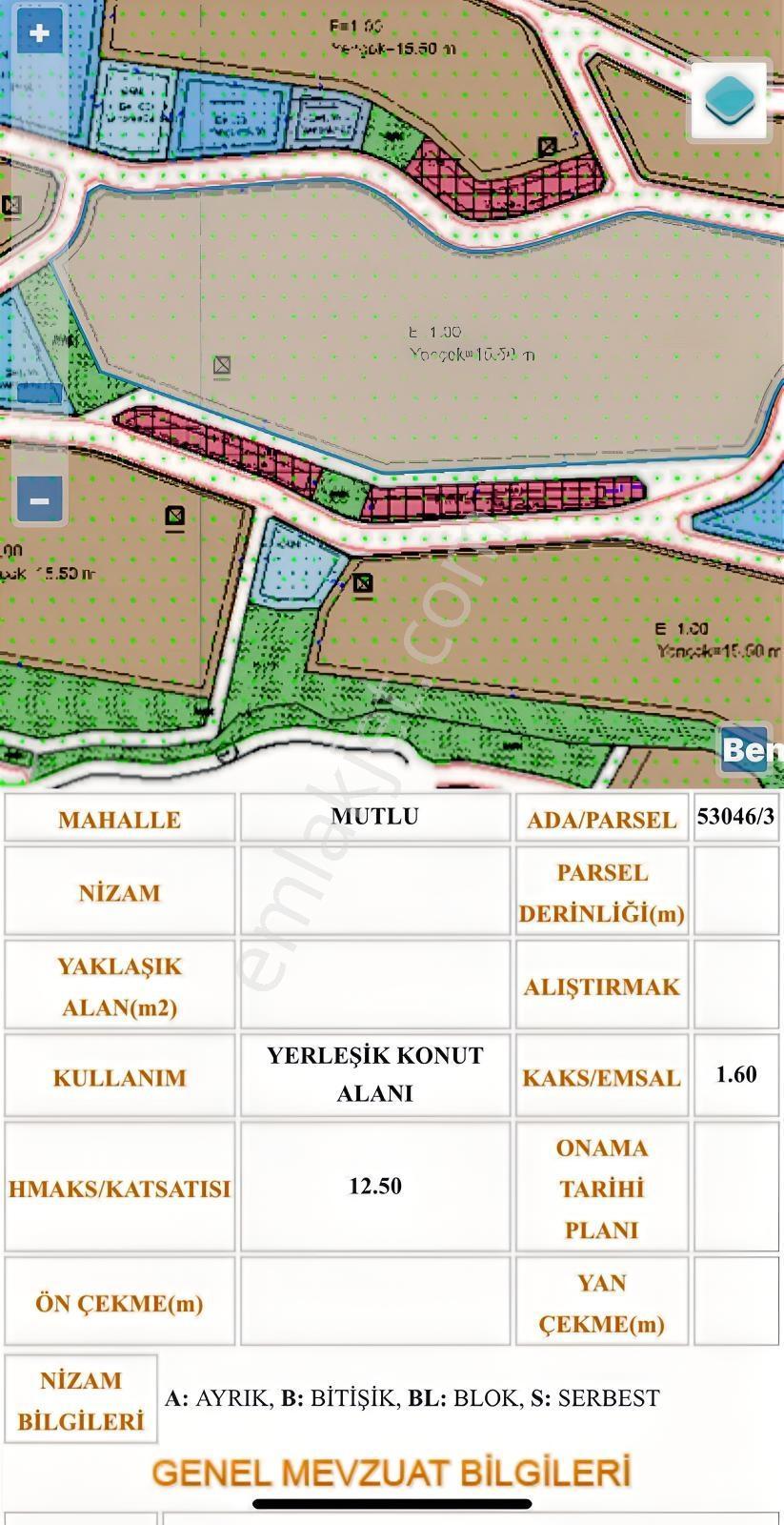 Mutluda Millet Bahçesi Yakını 300m2 Satılık Arsa — fotoğraf 7