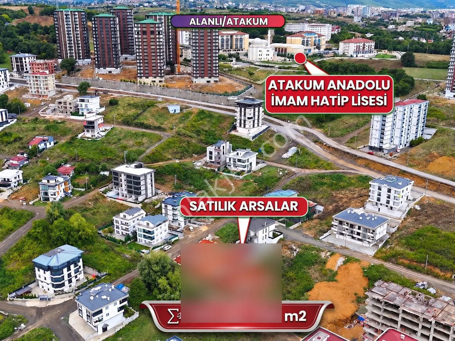 Alanlı 3 Parsel Villa/kat Karşılığı - Satılık/takasa Uygun Arsa