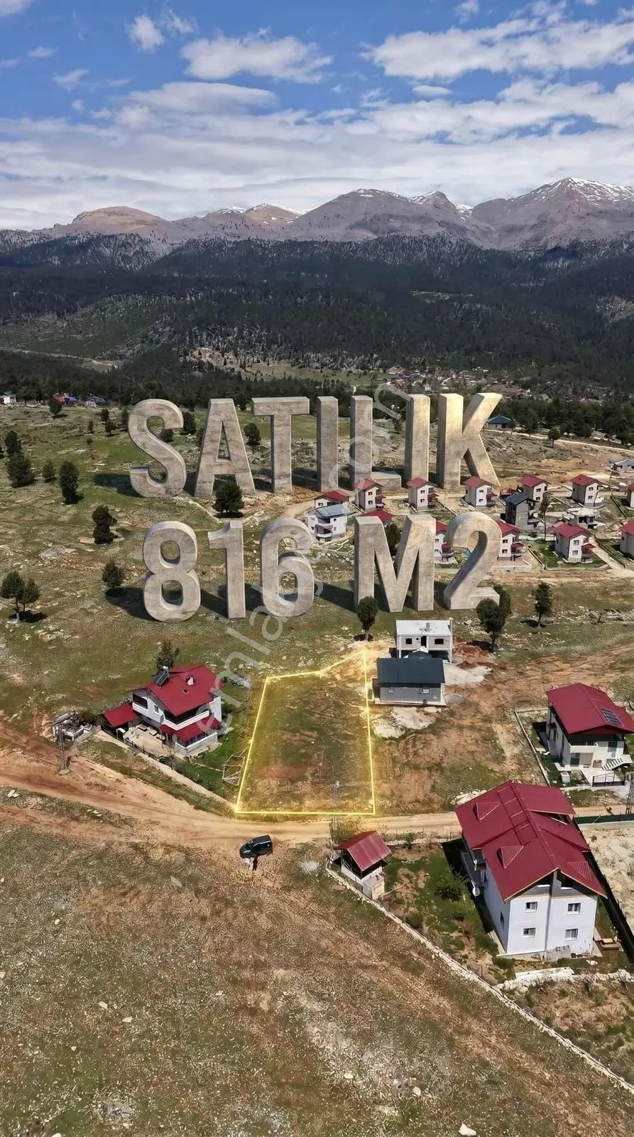 Çamlıyayla Zevzek Tepesi Villa İmarlı Satılık Arsa