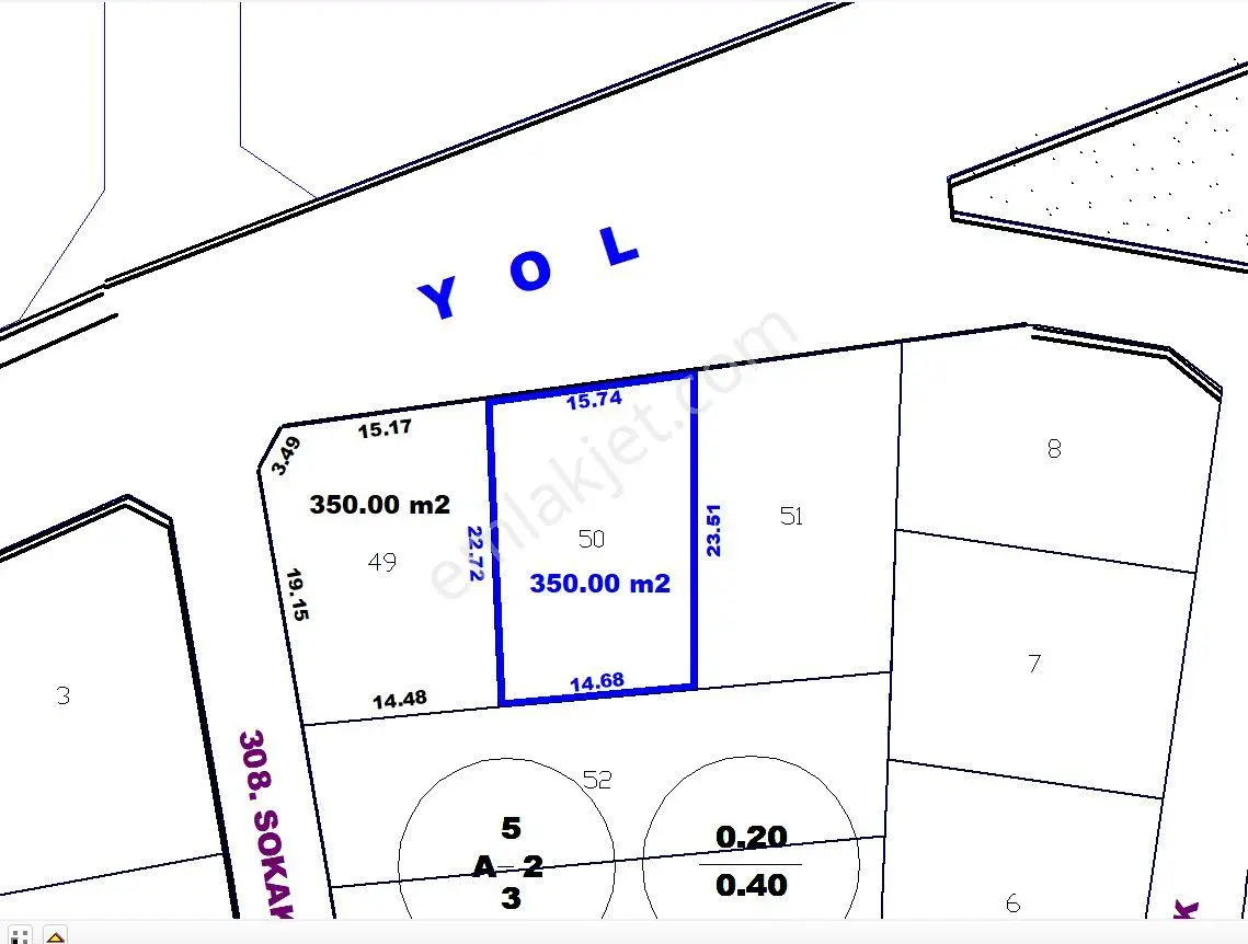 Termal Yenimahalle'De Doğa Manzaralı 350 M² Villa İmarlı Arsa