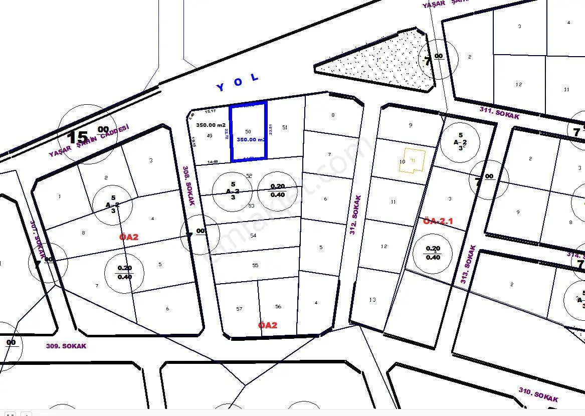 Termal Yenimahalle'de Doğa Manzaralı 350 M² Villa İmarlı Arsa — fotoğraf 3
