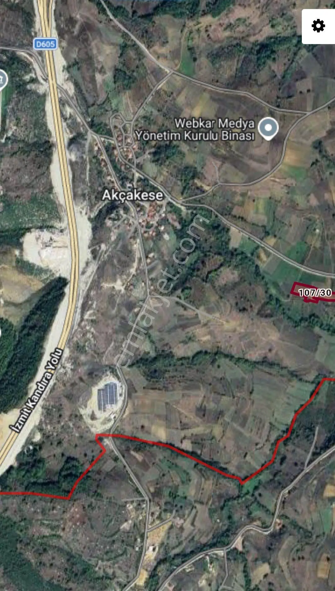 Kocaeli Kandıra Akçakese %5 İmarlı Tarla — fotoğraf 5