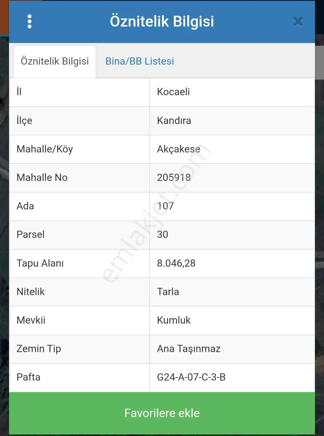 Kocaeli Kandıra Akçakese %5 İmarlı Tarla — fotoğraf 12