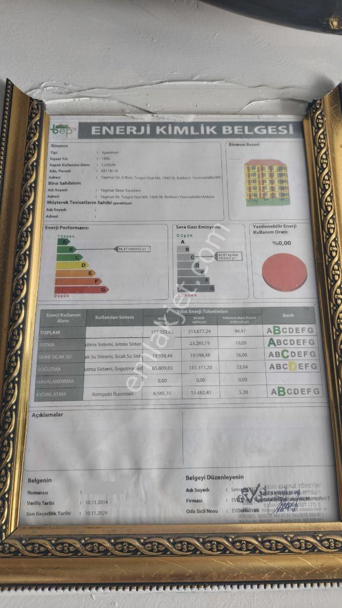 Batıkent'te B Enerji Sınıfı Satılık 3+1 Arakat Daire — fotoğraf 30