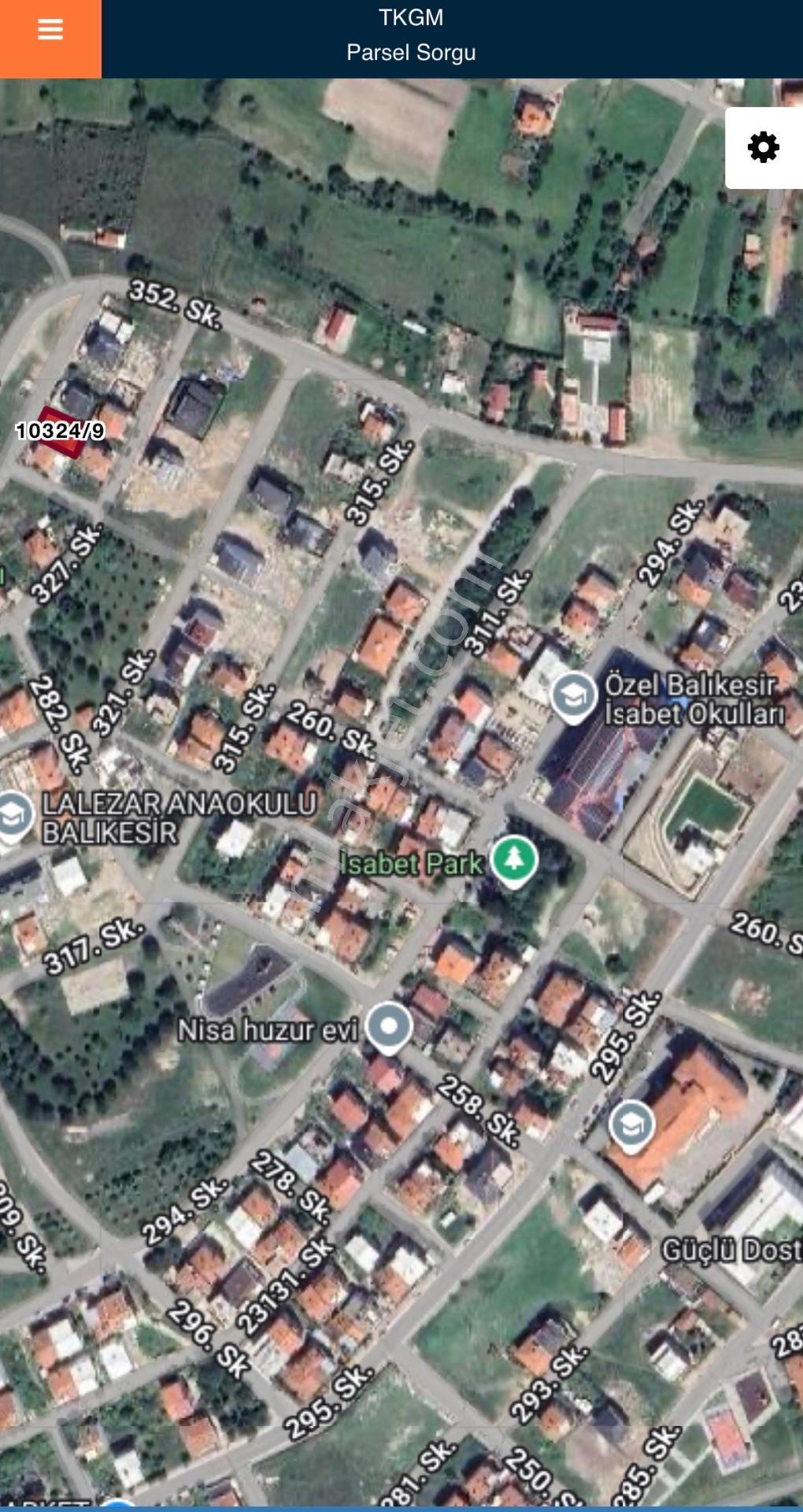 Balcity-karesi Toygar Mah. İmarlı 279 M² Satılık Arsa
