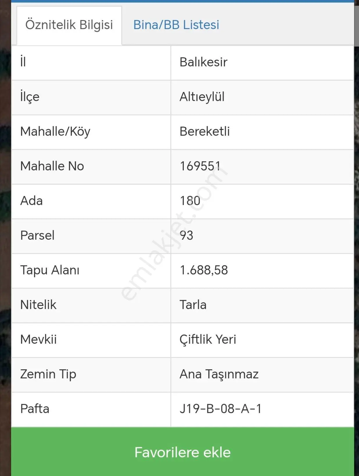 Elfi Den Yatırımlık Bereketli Mahallesinde Satılık Tarla — fotoğraf 2
