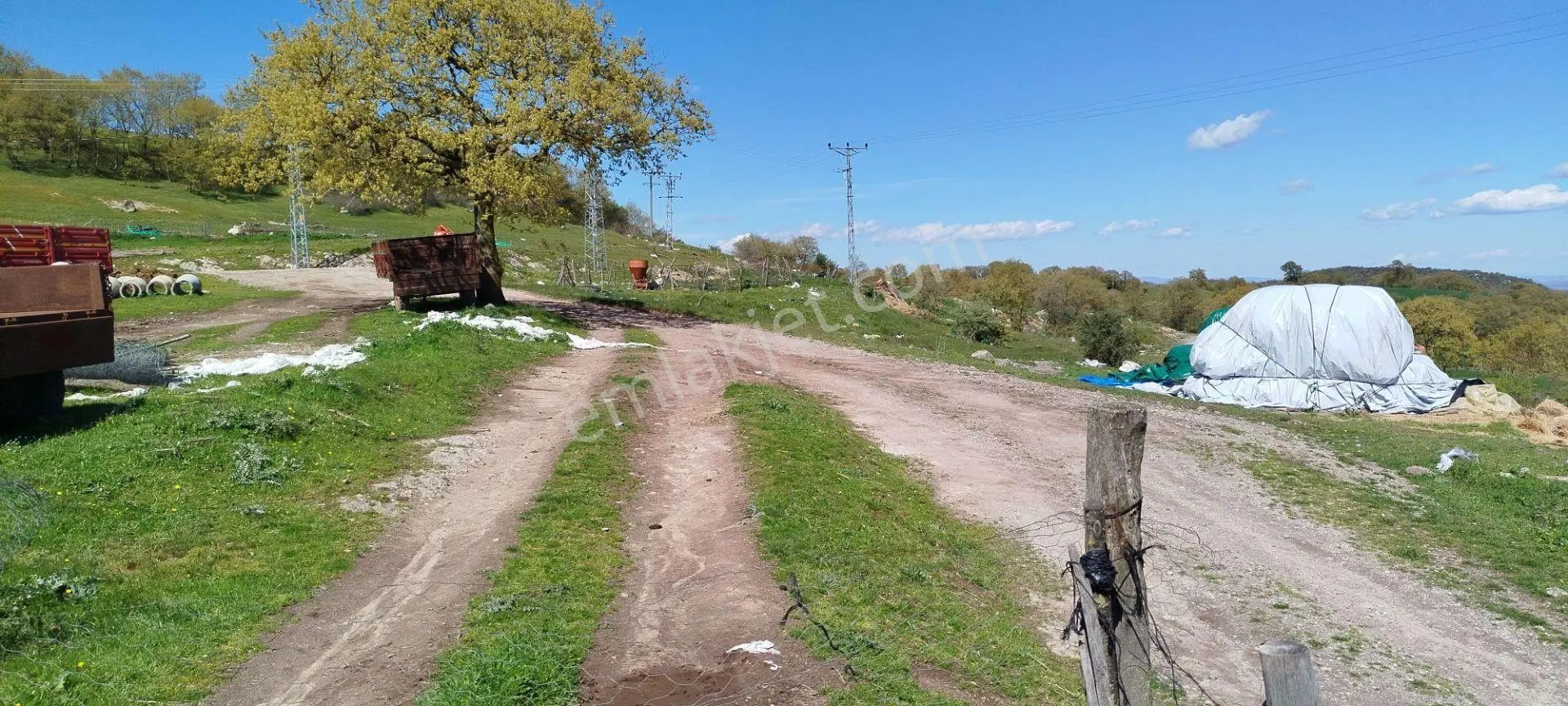 1.734 M2 Arsa Keşif Arazi . Balıkesir Gönen Kalburcu Köyü 110-3 Parselde. Köy Kenarında, Düz, Me — fotoğraf 9