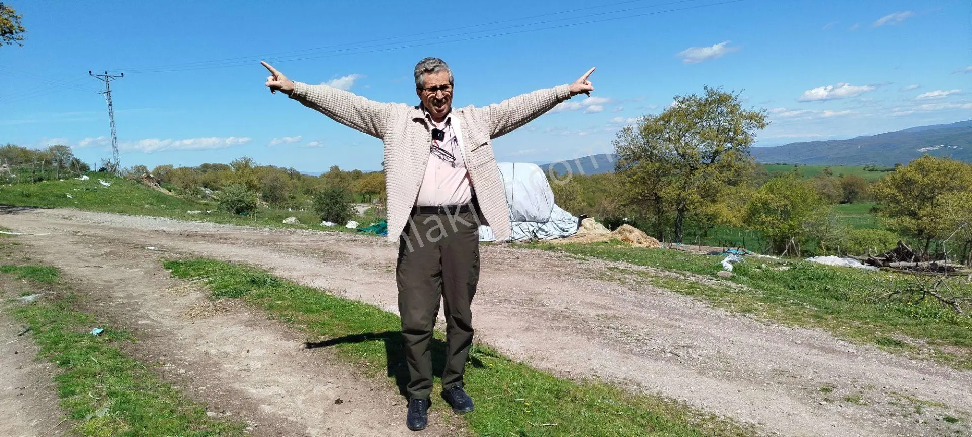 1.734 M2 Arsa Keşif Arazi . Balıkesir Gönen Kalburcu Köyü 110-3 Parselde. Köy Kenarında, Düz, Me — fotoğraf 12