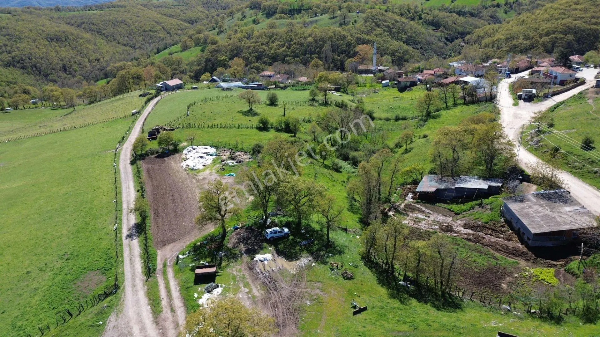 1.734 M2 Arsa Keşif Arazi . Balıkesir Gönen Kalburcu Köyü 110-3 Parselde. Köy Kenarında, Düz, Me — fotoğraf 13