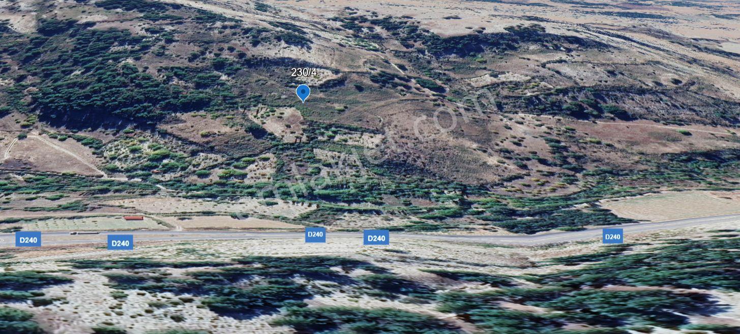 Eskı Gedız Hısarda 14362 M2 Kadastral Cepheli Satılık Arazi — fotoğraf 8