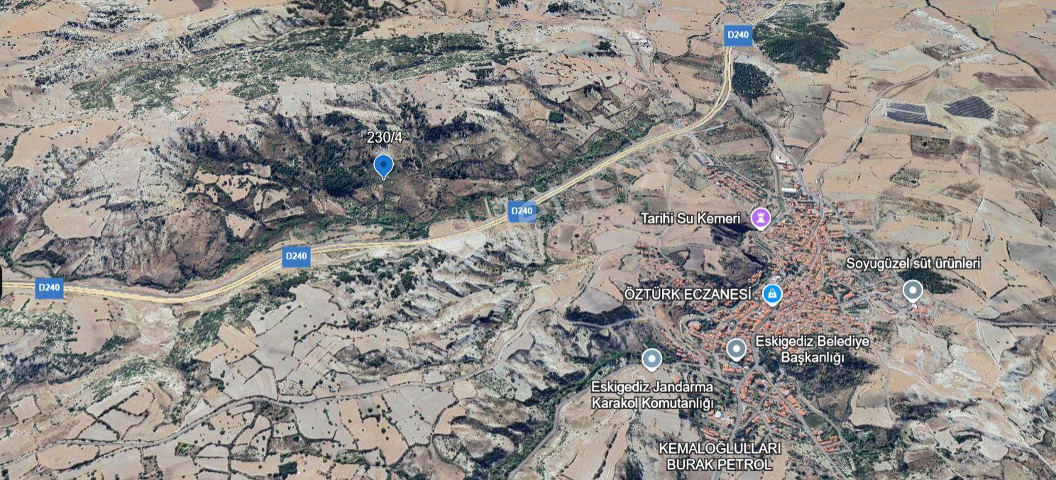 Eskı Gedız Hısarda 14362 M2 Kadastral Cepheli Satılık Arazi — fotoğraf 10
