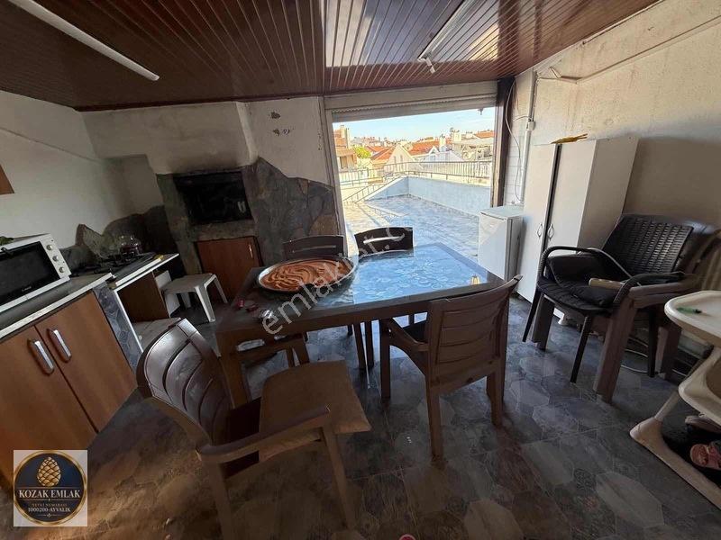 Ayvalık Aliçetinkaya'da Genişteraslı Bakımlı Satılık Dubleks — fotoğraf 7