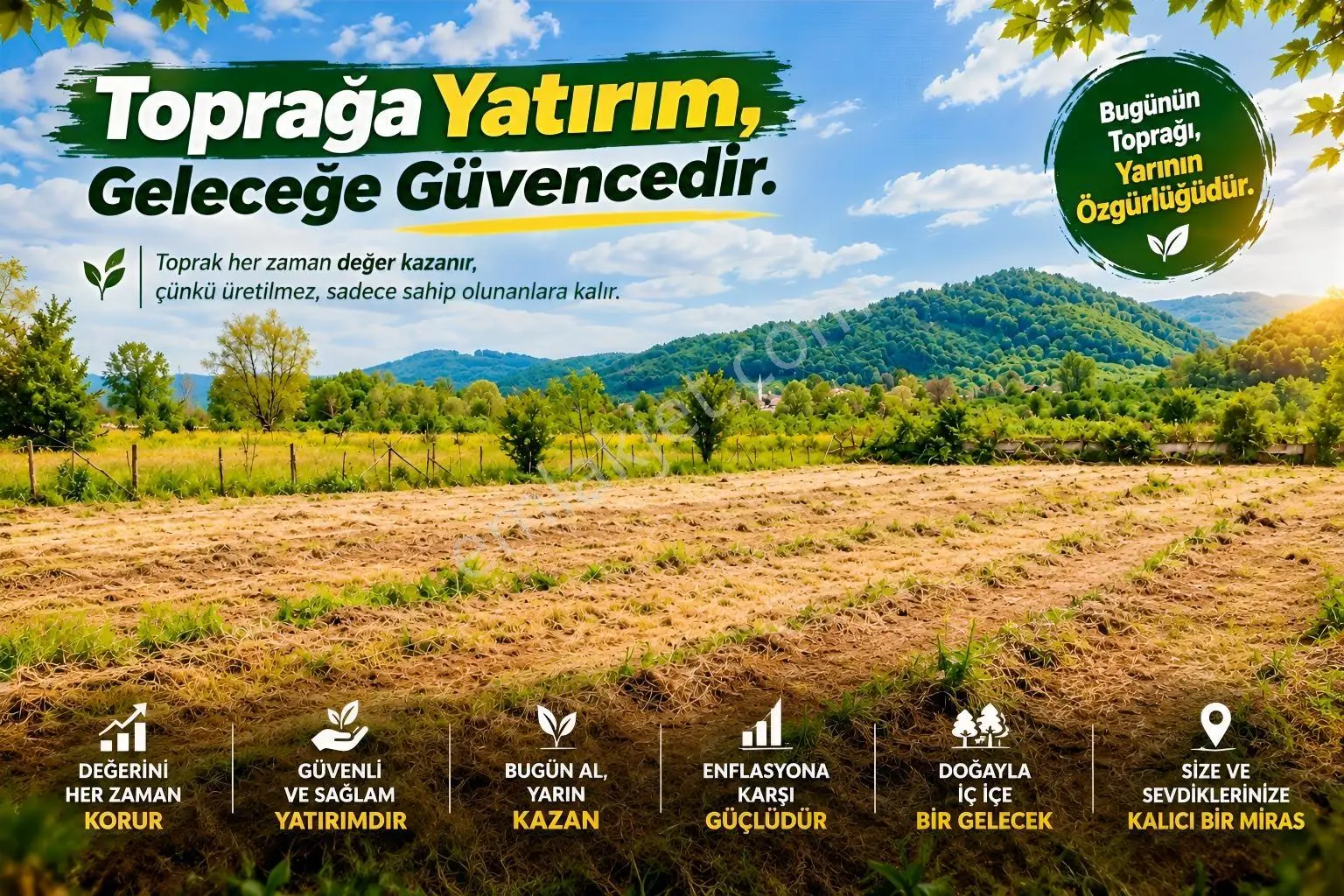 Yatırıma Uygun Çilimli'Ye 10 Dk 3.676M2 Tarla Yola Cepheli