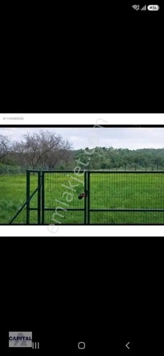 Saros Mecidiye'de Köy İçinde 1.150m² Tel Çevrili Arazi — fotoğraf 3