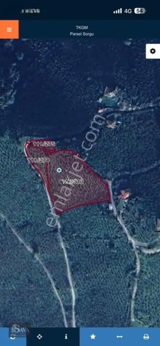 Ahmetli Köyünde Manzaralı Satılık 4639 M2 Fındık Bahçesi