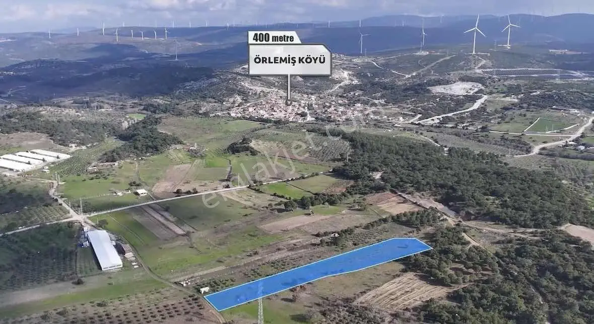 Bergama Örlemiş Müstakil Tapulu Satılık Tarla — fotoğraf 8