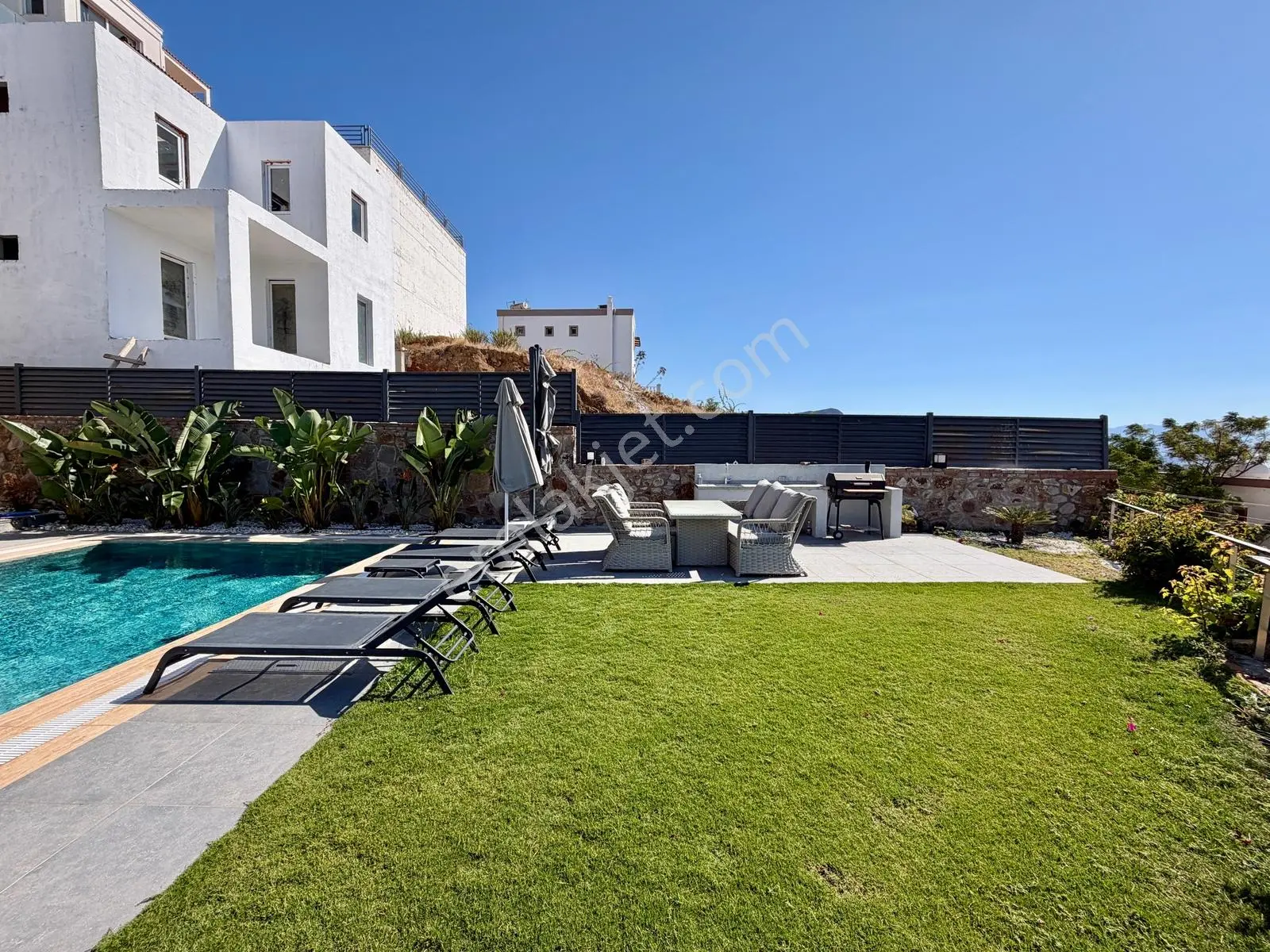 Bodrum Kadıkalesi'nde Muhteşem Deniz Manzaralı Havuzlu Villa — fotoğraf 5
