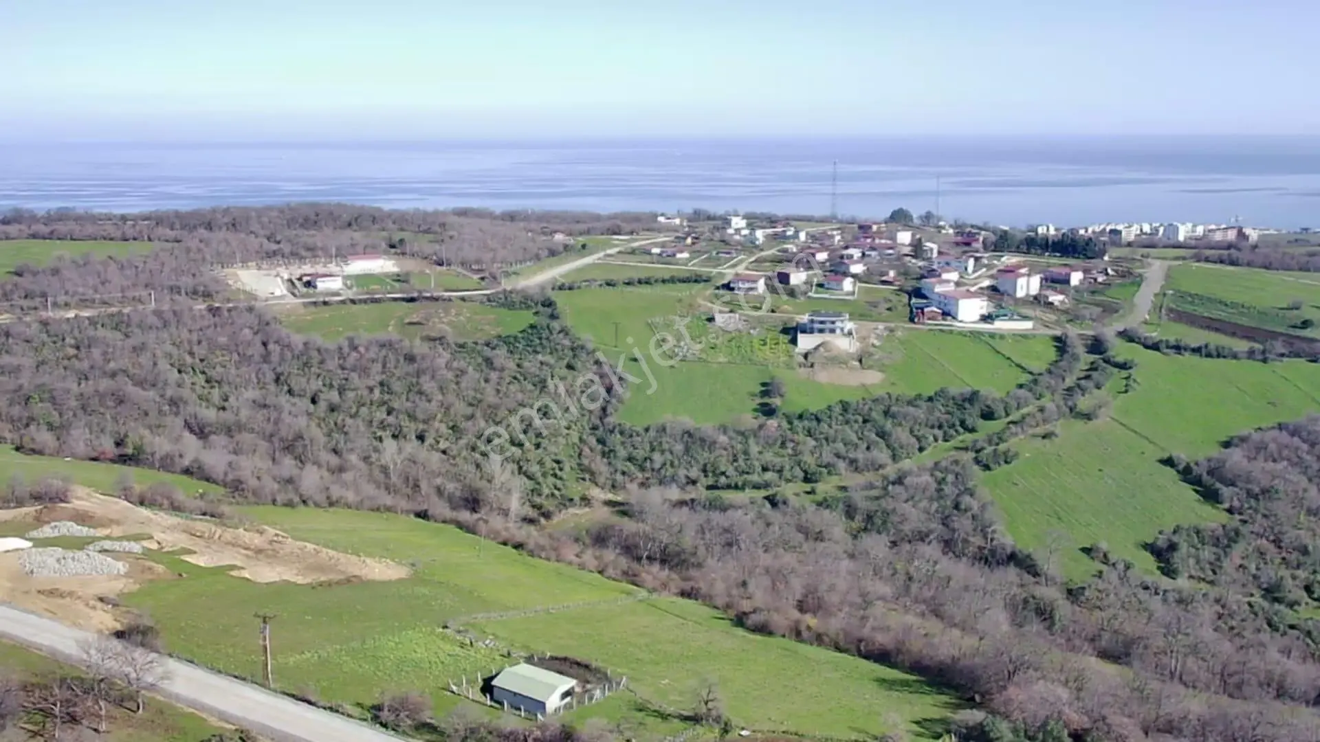 Akgün Kurumsal'Dan Atakum İncesu'Da Deniz Manzaralı Villalık 3072 Metre Kare Ars...