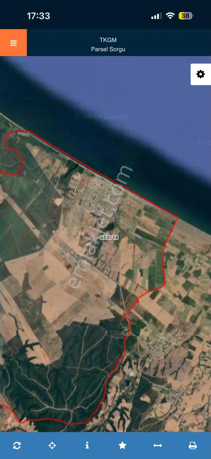 Çanakkale Biga'Da 307M2 Satılık Arsa