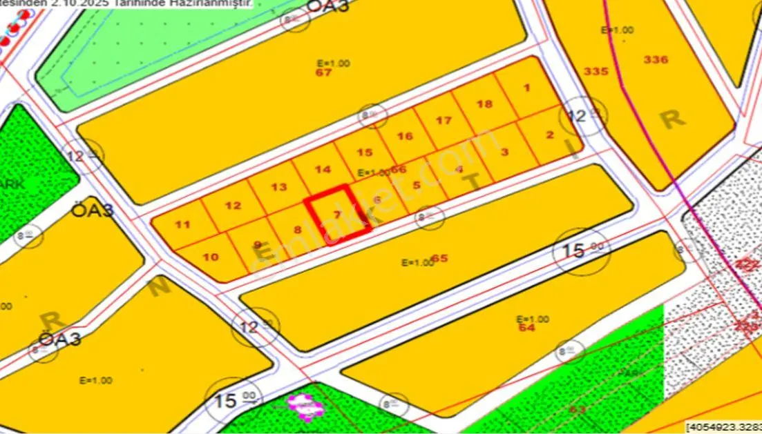 Erdemli Koyuncu Mahallesin De 458 M2 Arsa