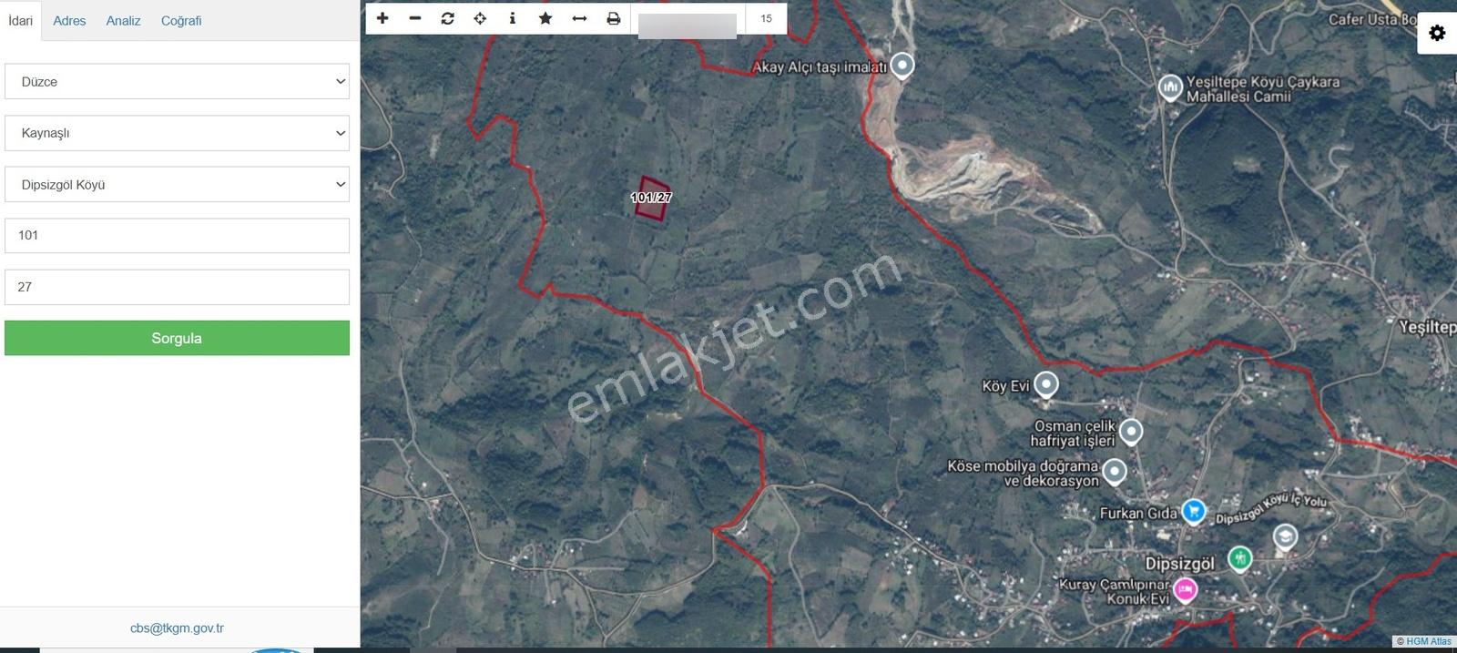Düzce Kaynaşlı Dipsizgöl Köy Yatırımlık & Verimli Fındık Bahçesi — fotoğraf 2