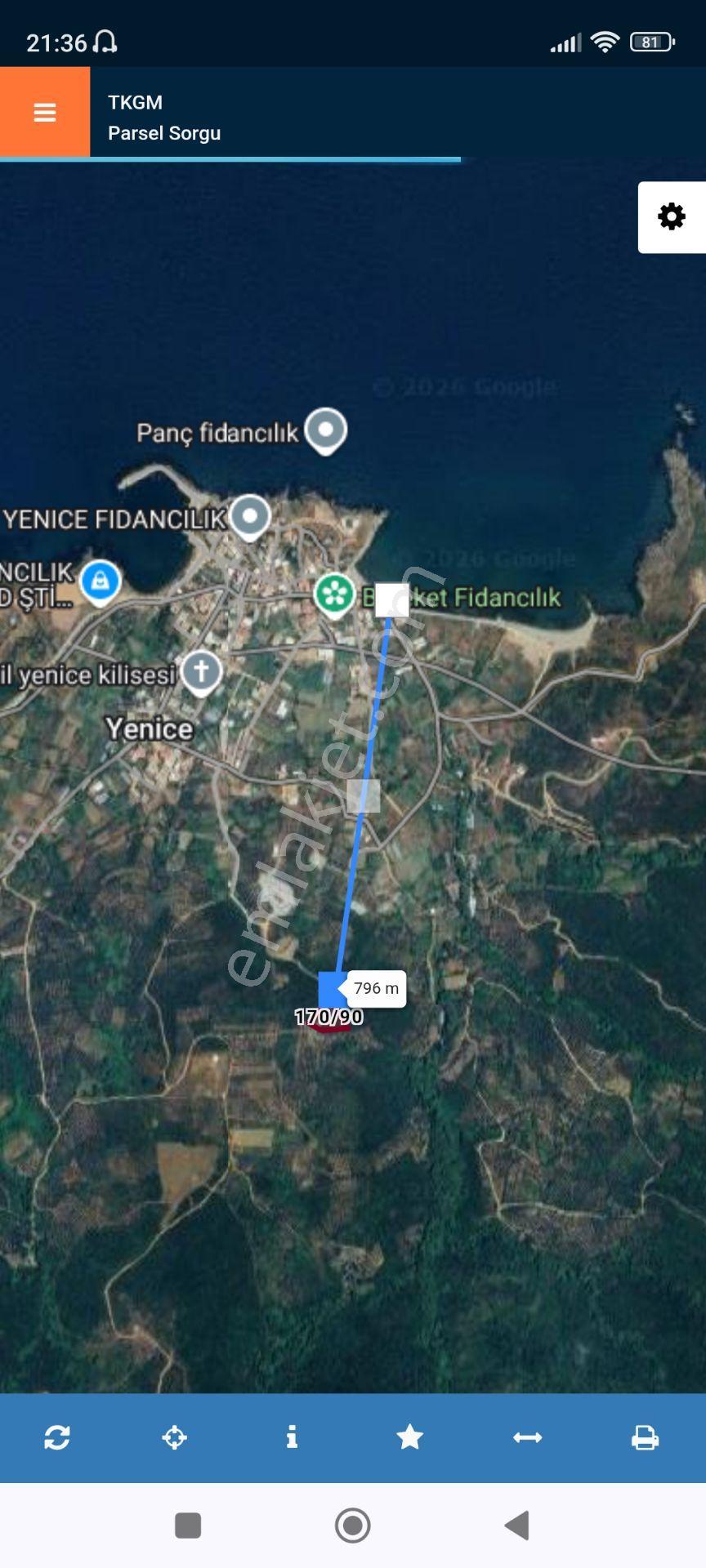 Bandırma Sahil Yenice Deniz Manzaralı 2423,m2 Zeytinlik — fotoğraf 11
