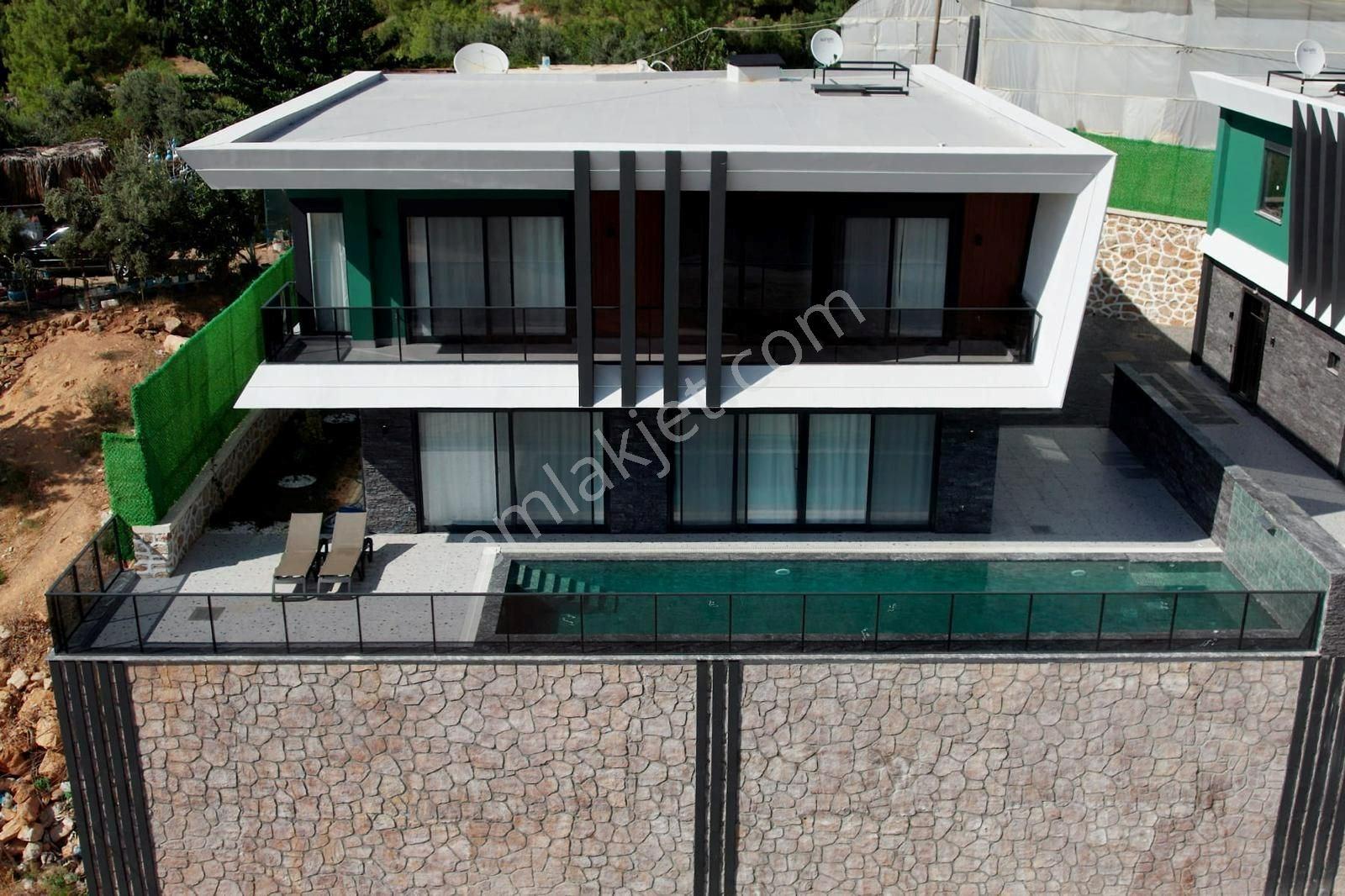 Alanya Obada Muhteşem Dizaynda Full Deniz Manzaralı 4+1 Villa — fotoğraf 3