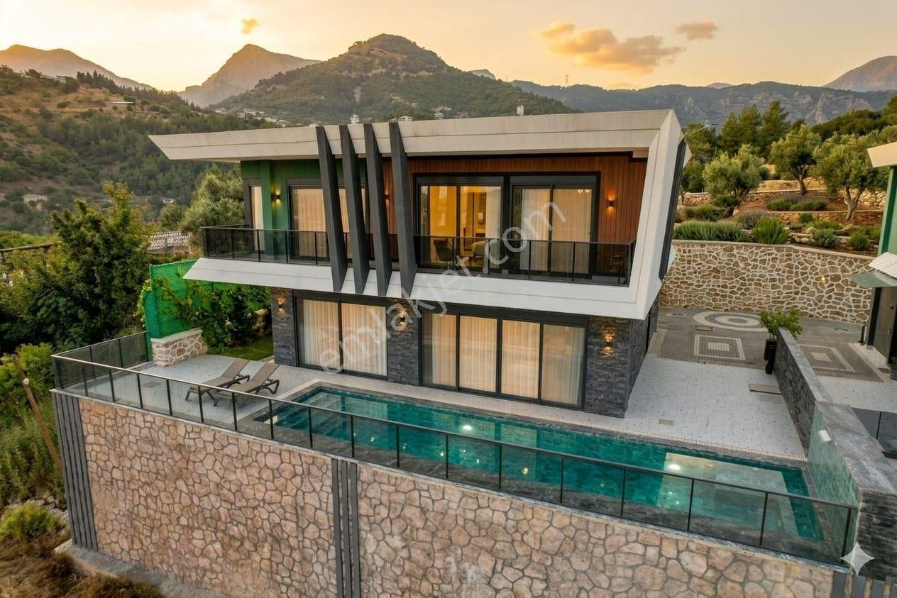 Alanya Obada Muhteşem Dizaynda Full Deniz Manzaralı 4+1 Villa — fotoğraf 5