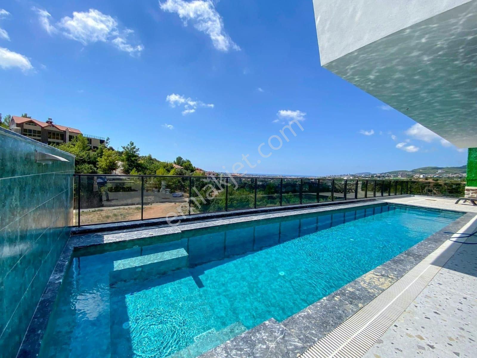 Alanya Obada Muhteşem Dizaynda Full Deniz Manzaralı 4+1 Villa — fotoğraf 6