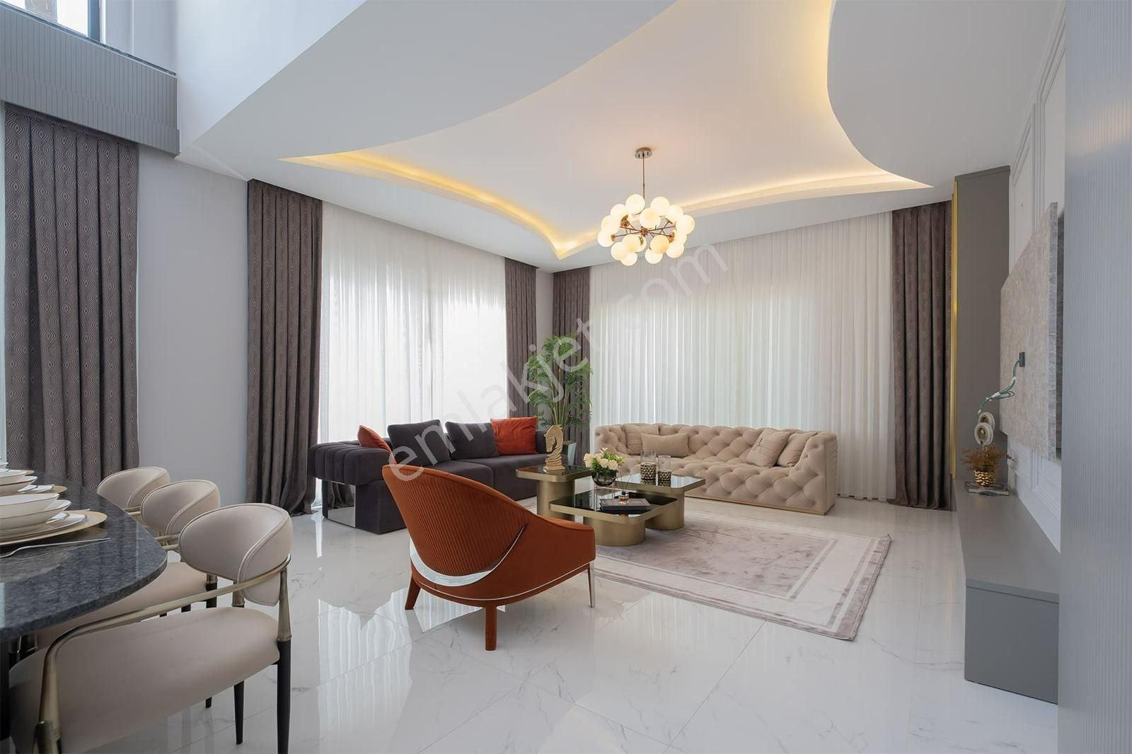 Alanya Obada Muhteşem Dizaynda Full Deniz Manzaralı 4+1 Villa — fotoğraf 8