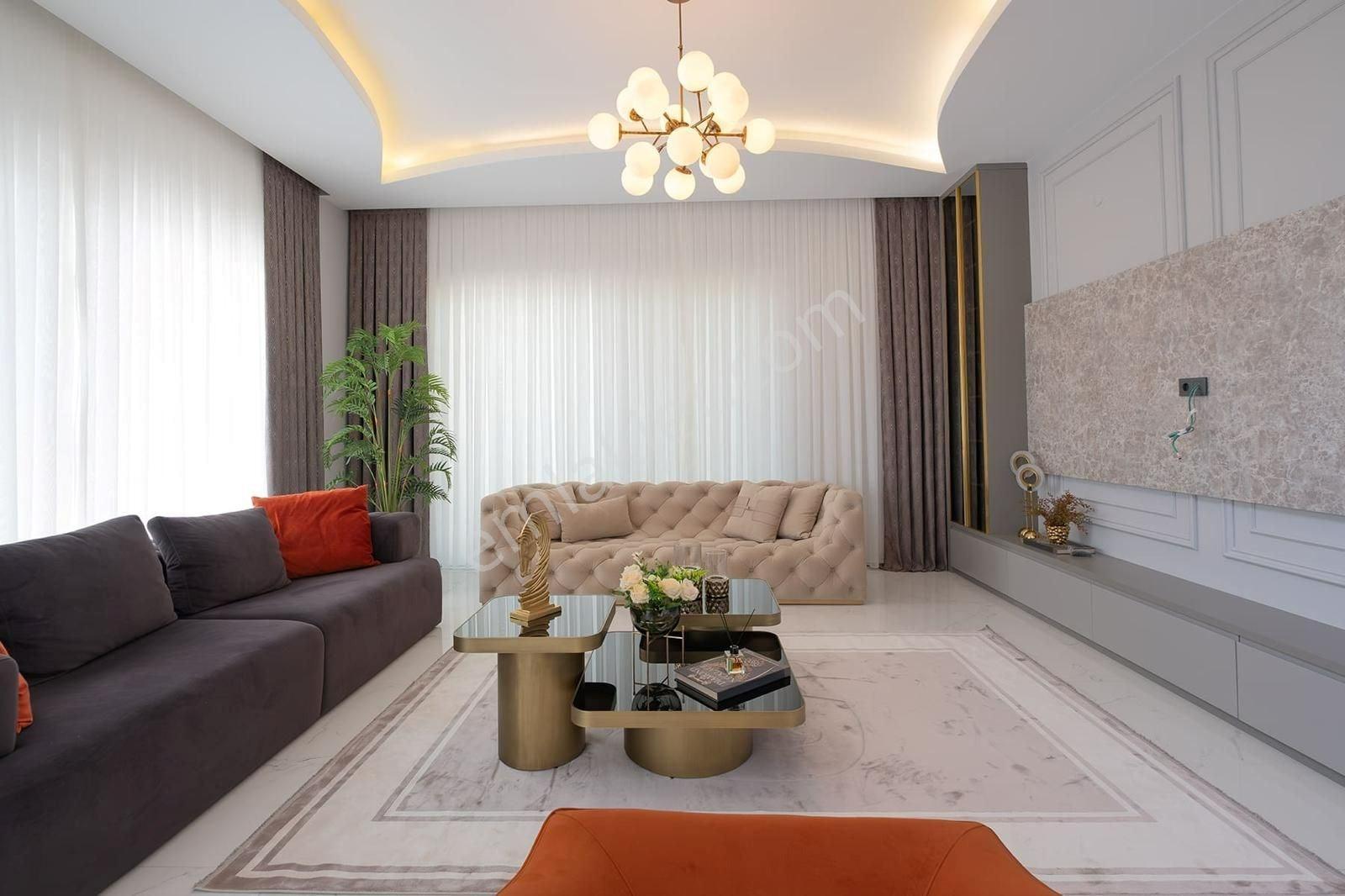 Alanya Obada Muhteşem Dizaynda Full Deniz Manzaralı 4+1 Villa — fotoğraf 10