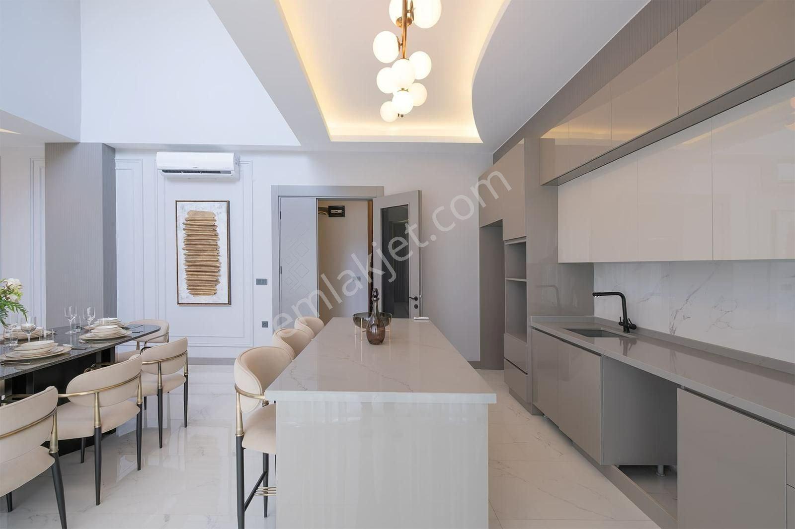 Alanya Obada Muhteşem Dizaynda Full Deniz Manzaralı 4+1 Villa — fotoğraf 12