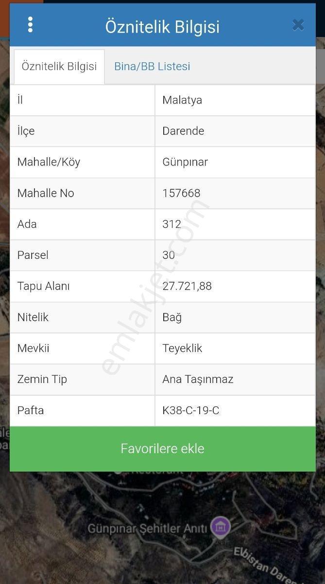 Yıldırım Emlakta Darende Günpınarda Satılık 24.764 M2 Sulu Tarla — fotoğraf 12