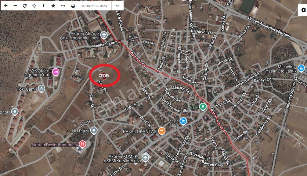 Akören 2 Kat İmarlı Arsa — fotoğraf 2