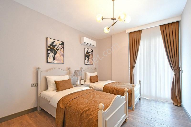Alanya'nın En Gözde Sitesinde Dim Çay Manzaralı 2+1 Eşyalı Daire — fotoğraf 11