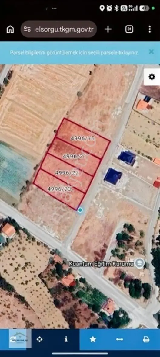 Hakan Emlak'tan İbrahimçayırı'da 1059 M² Villa Arsaları