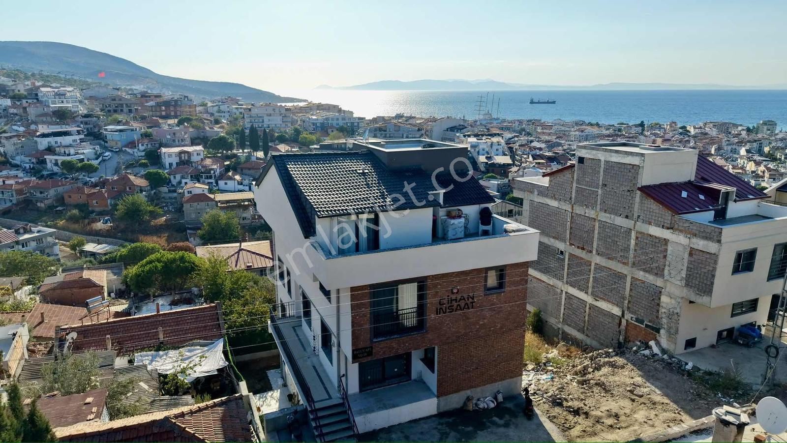 Dikili İsmetpaşada Panoramik Deniz Manzaralı Sıfır 1+1 Daire — fotoğraf 3