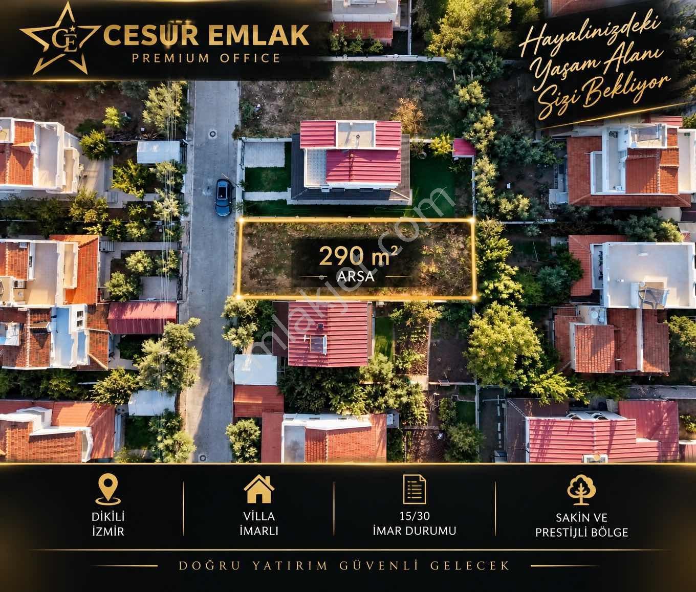 Gülkent Sitesinde Satılık 290m2 Arsa — fotoğraf 4
