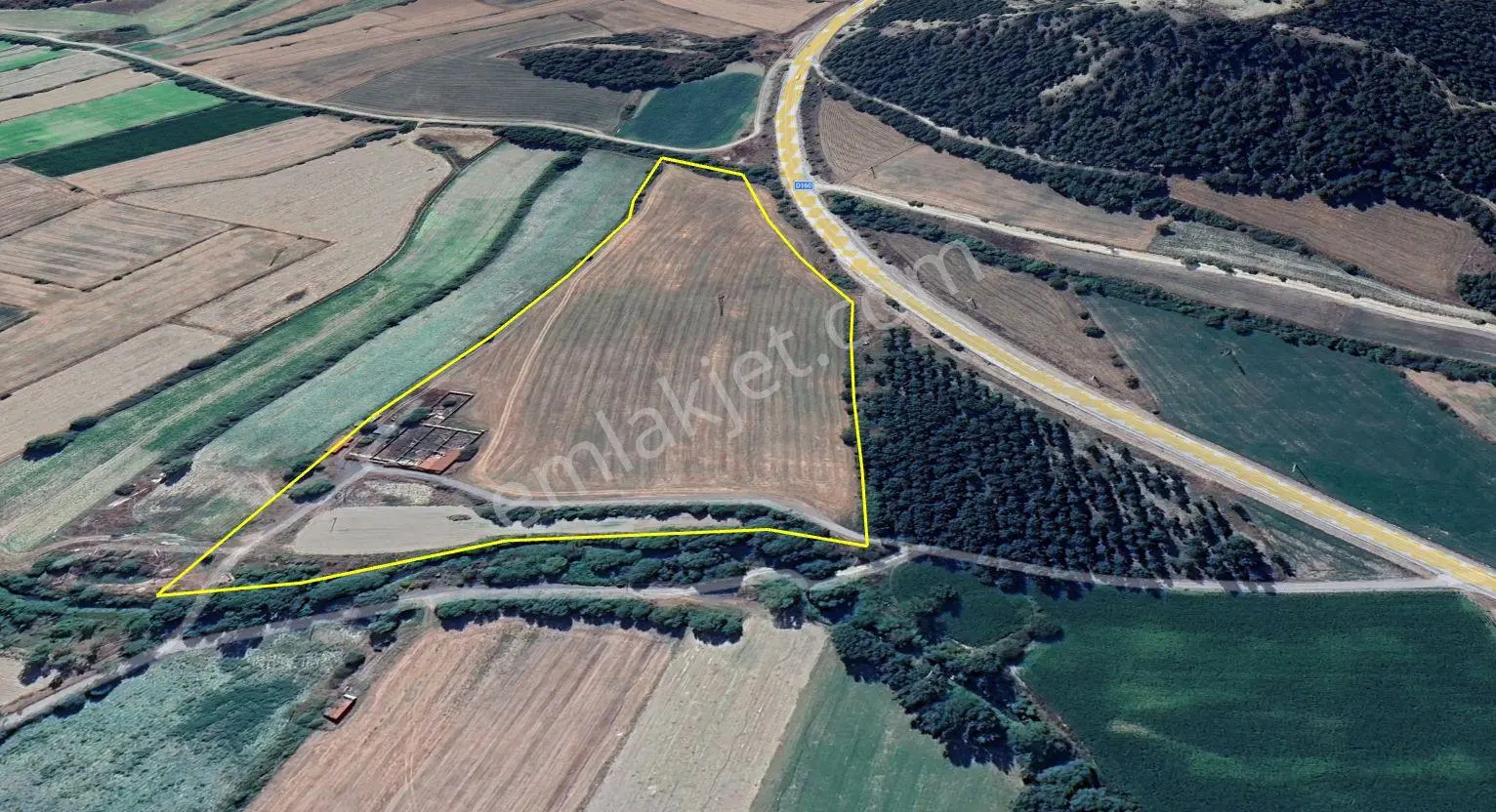 Mudurnu Munduşlar Yol Kenarı 51 Dönüm Çiftlik Arazisi (İzinli)