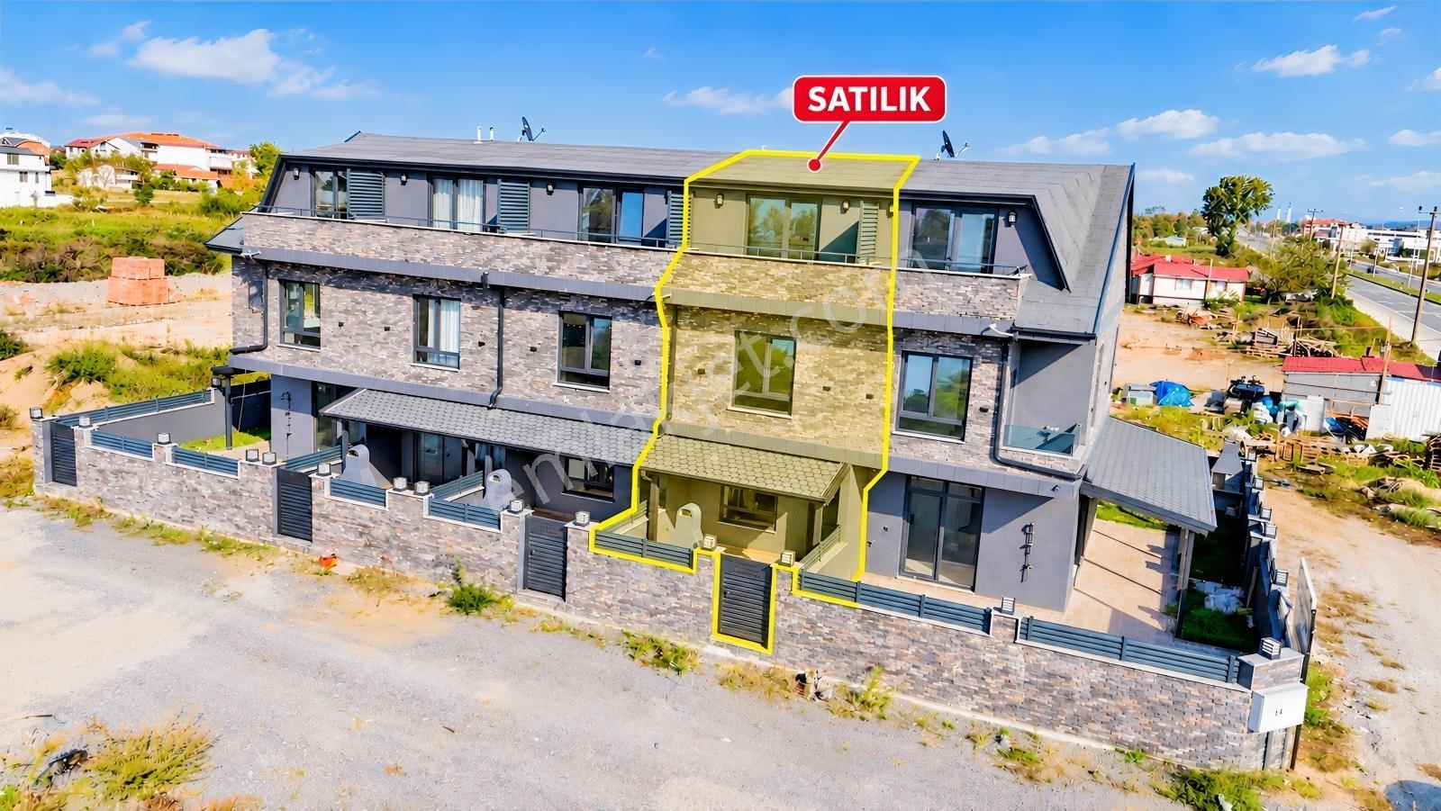 Balcıoğlundan Süper Lüx Çift Çepheli Geniş Bahçeli 4+1 Triblex
