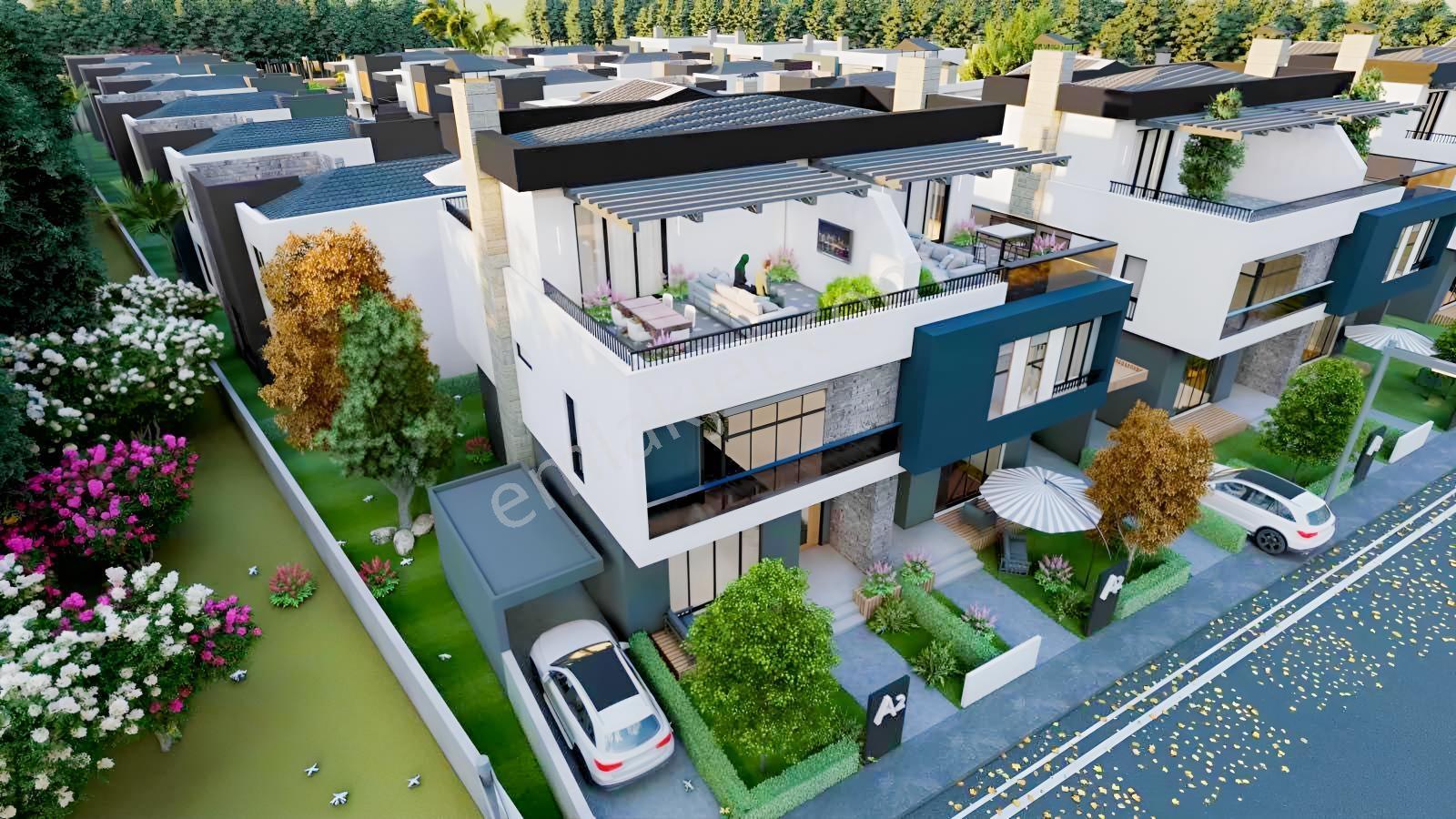 Birkentten Akıllı Ev Somineli Barbekulu Luks Tekil Villa — fotoğraf 7