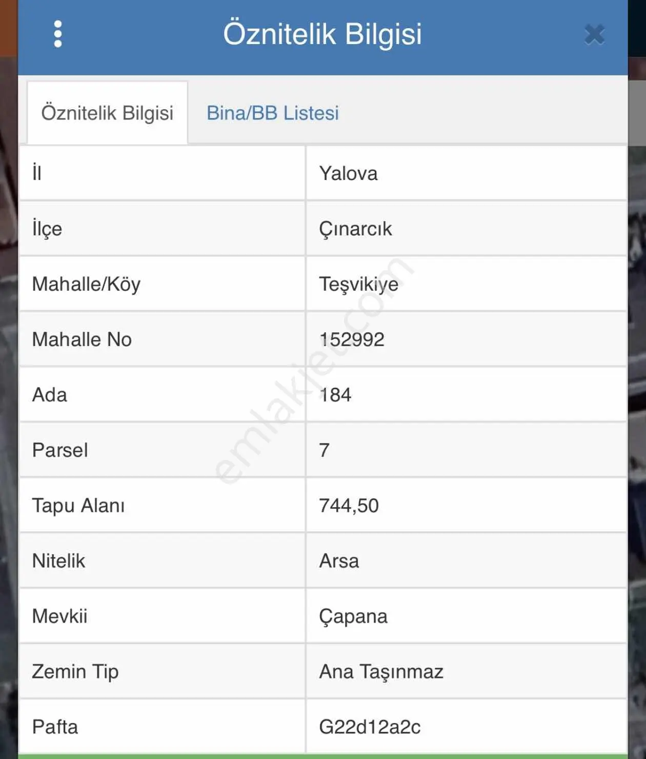 Yalova Çınarcık'ta Denize 150 M Mesafede 951 M² Villa Arsası — fotoğraf 3