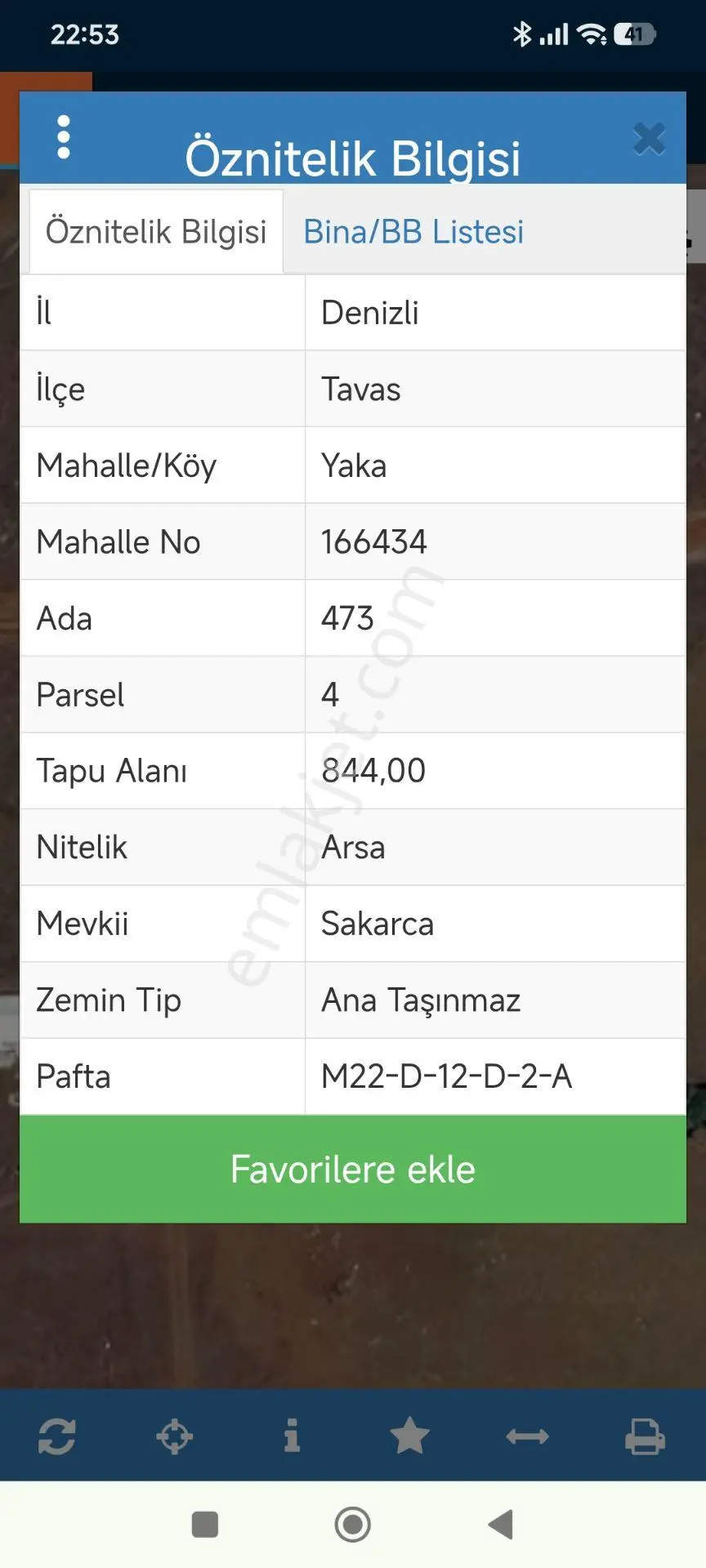 Denizli Tavas Yaka Satılık Arsa — fotoğraf 2