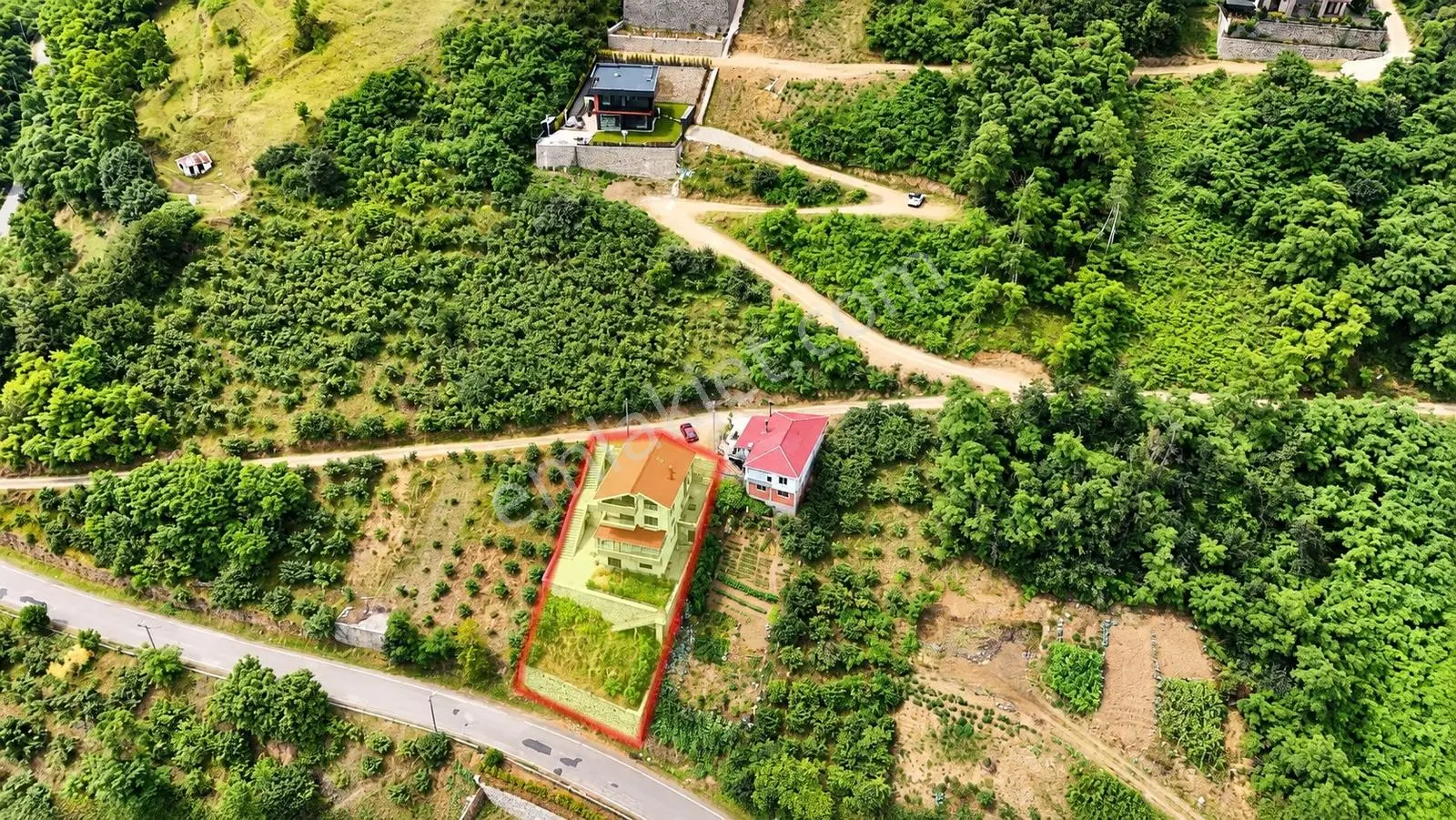 Akçaabat Akçatepe Tesisinin Altında Satılık Fırsat Villa — fotoğraf 3