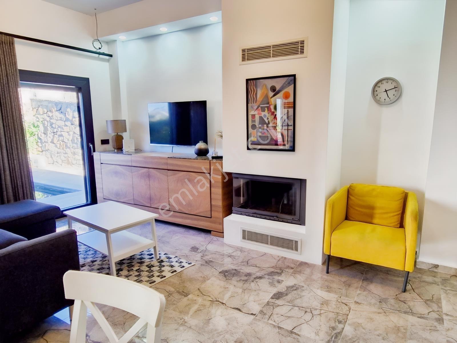 Bodrum Gumusluk Sahilde Ozel Havuzlu 4+1 Mustakil Lux Villa — fotoğraf 9